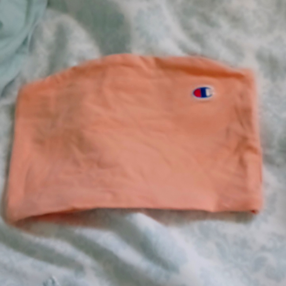 Champion coral croptop